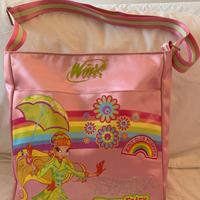 Borsa Winx + sacca rosa