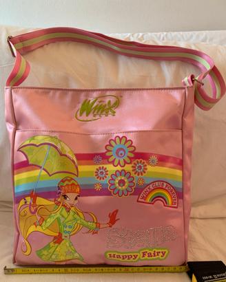 Borsa Winx + sacca rosa