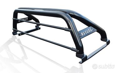 Nissan Navara D40 Roll bar nero protez.cabina