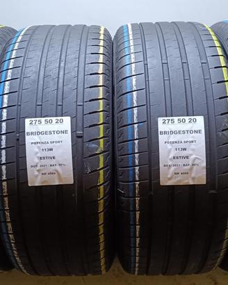 4 GOMME 275 50 20 BRIDGESTONE RIF4569