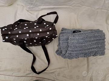 SET LIU JO WINTER – Sciarpa in maglia + Borsa