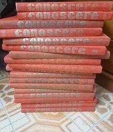 enciclopedia vintage "Conoscere"