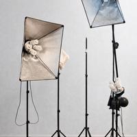  kit di illuminazione fotografica -stativi softbox