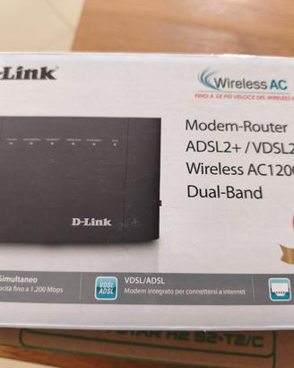 Modem-router wireless D-Link DSL-3782