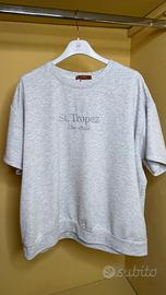 Maglietta con effetto argentato