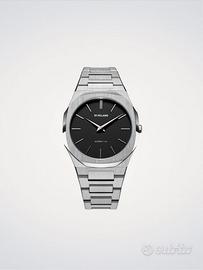 Orologio D1 Milano Ultra Thin Nuovo Nero Uomo