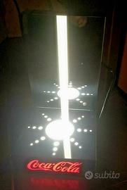 lampada pubblicitaria COCA COLA
