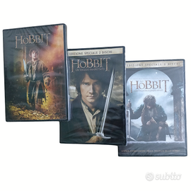 Lo Hobbit Trilogia Completa 5 DVD Nuovi Sigillati