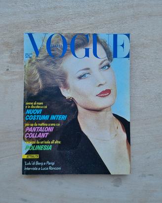 riviste vogue Italia maggio 1979