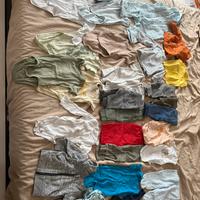 Lotto vestiti unisex mezza stagione 0-6 mesi