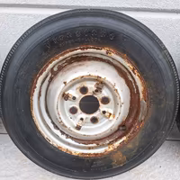 2 cerchi 13" Fiat 600 /850 con Firestone 520-13 
