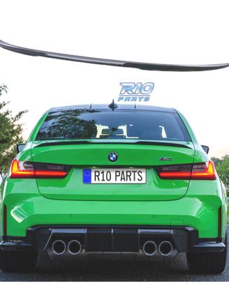 SPOILER ALETTONE BMW F30 F80 M3 LOOK CARBONIO