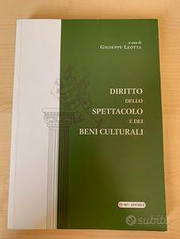 Diritto dello spettacolo e dei beni culturali