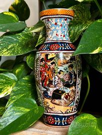 Vaso Giapponese Vintage “Satsuma Style” Anni 40