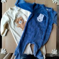 DUE PIGIAMINI NEONATO 3 - 6 MESI