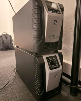 UPS Riello Sentinel Pro SEP1000 A3 + batterie ext