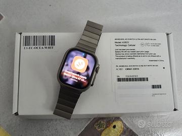 Apple Watch Ultra 49 Cellular titanio new fattura 