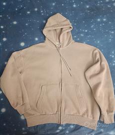 felpa grigia Bershka