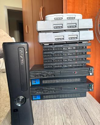 Lotto consolle playstation + xbox 360