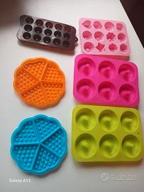 Set 6 pirofile muffin in silicone