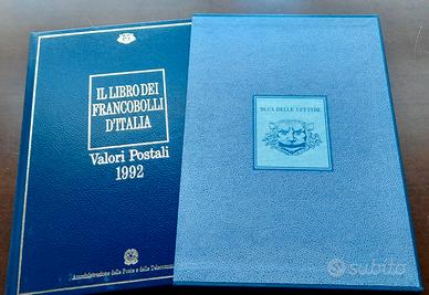 Il libro dei francobolli d'Italia 1992-COMPLETO XJ