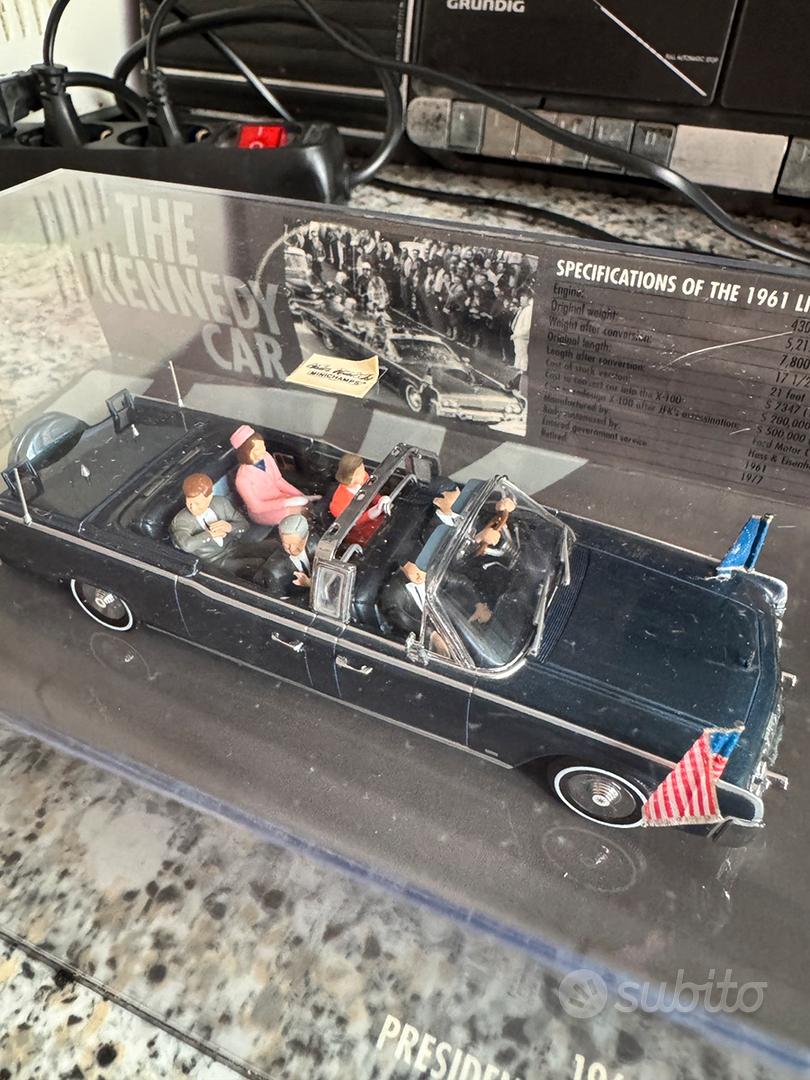 Modellino MINICHAMPS Lincoln The Kennedy car 1/43 - Collezionismo