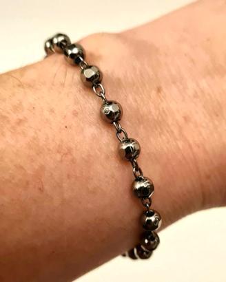Bracciale argento a sfere