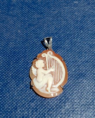 Argento 925 ciondolo cammeo M+M Scognamiglio NA