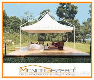 Gazzebo fisso copertura Moon ferri esterni 3x4 NEW
