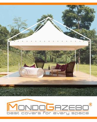 Gazzebo fisso copertura Moon ferri esterni 3x4 NEW