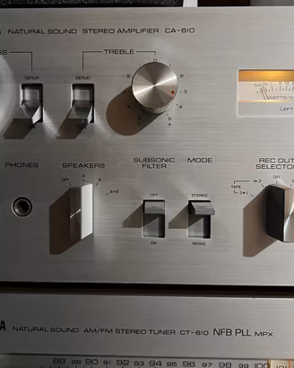Yamaha amplificatore CA 610,tuner Yamaha CT 610