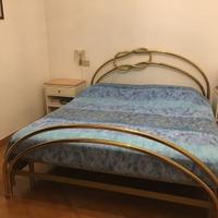 Letto matrimoniale in ottone