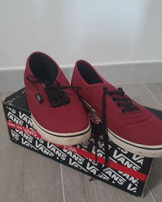 Vans Authentic bordeaux da donna