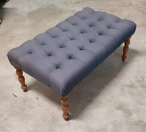 puff imbottito poggiapiedi anche funzione tavolino