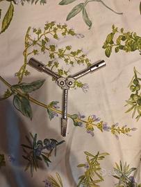 Chiave tripla quadra originale FS 47/1 Nuova