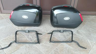 Valige/Borse laterali rigide GIVI V35 Monokey side