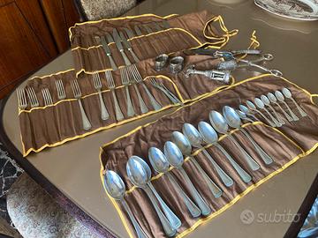 Posate set completo in argentone