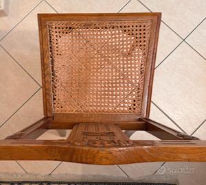 SEDIE D'EPOCA IN LEGNO