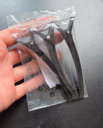 Mollettoni neri per capelli