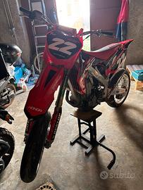 Honda crf 450 targato motard enduro