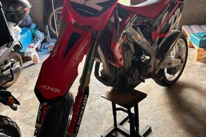 Honda crf 450 targato motard enduro