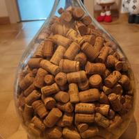 Damigiana con tappi
