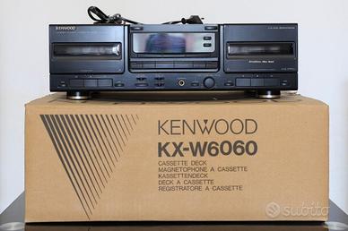 KENWOOD KX-W6060 Doppia piastra a cassette anni 90