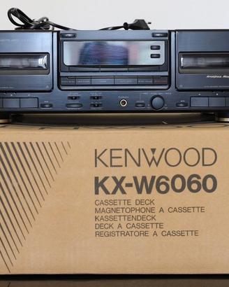KENWOOD KX-W6060 Doppia piastra a cassette anni 90