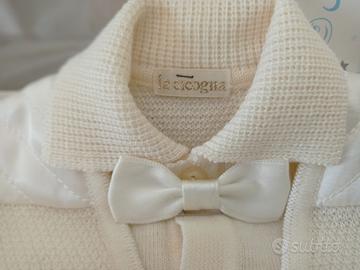 Completo maschietto in pura lana vergine