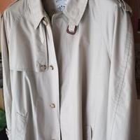 Trench da uomo Hudson Bay Beige Tg 54 Vinage anni