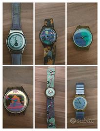  6 Swatch da collezione 