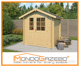 casetta legno Agata 2x3 box attrezzi giardino