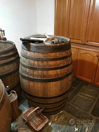 🪵 3 botti in legno vintage originali