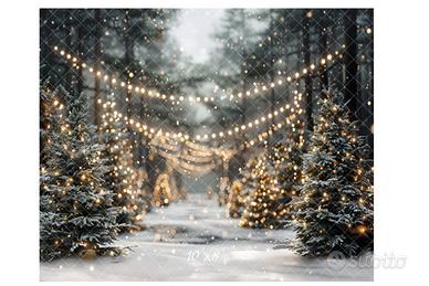 Fondale fotografico natalizio